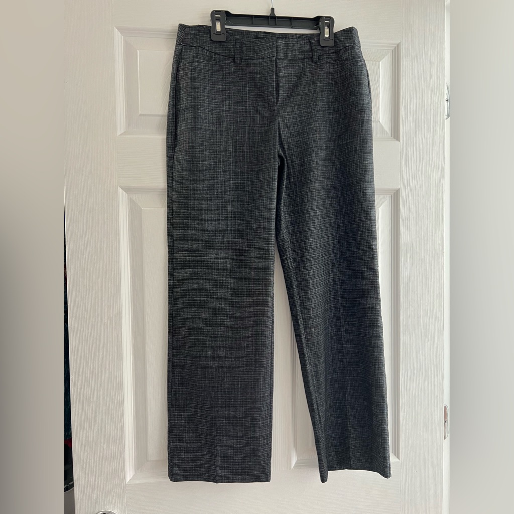 Black Patterned Trouser